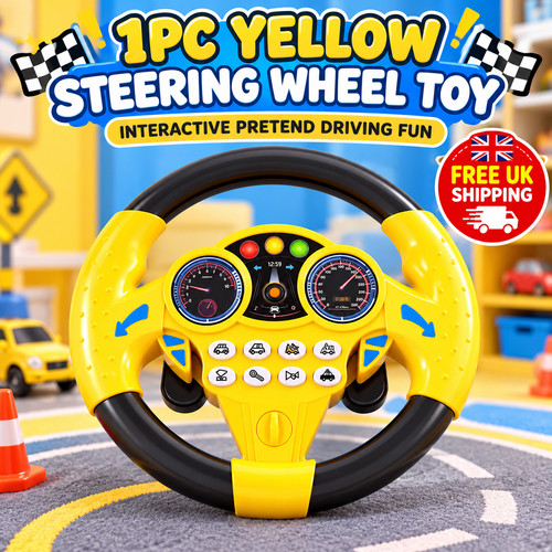 Kids steering wheel toy - steering,