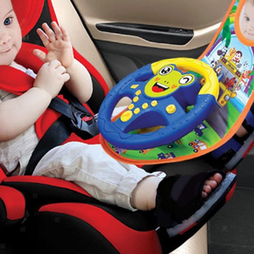 Toddler steering wheel toy - wheel,