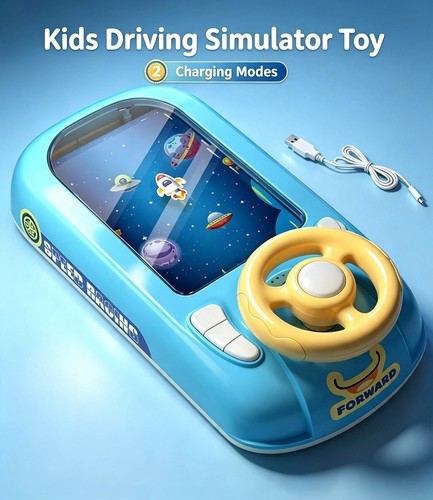 Kids musical steering wheel - musical,