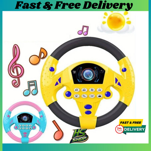 Kids simulation steering - kids, wheel