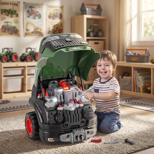 Kids truck engine toy - kids,