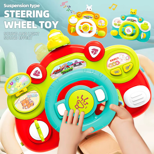 Music steering wheel - wheel, toys