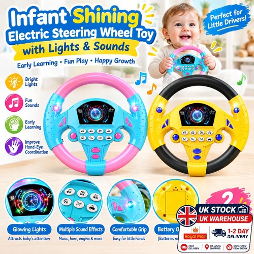 Kids simulation steering wheel - kids,