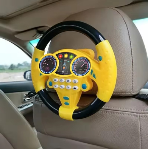 Kids steering wheel toy with - kids,