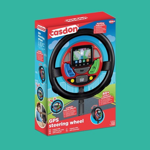 Casdon gps steering wheel - gps,